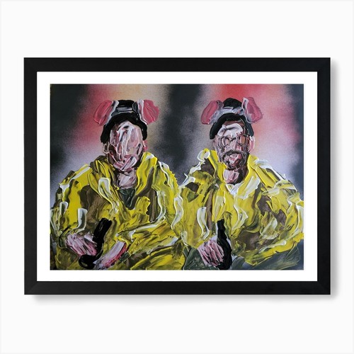 Breaking bad abstract art - bad,