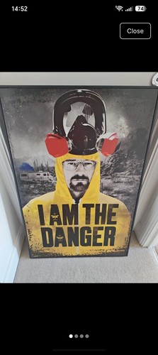 Breaking bad large box framed - bad,