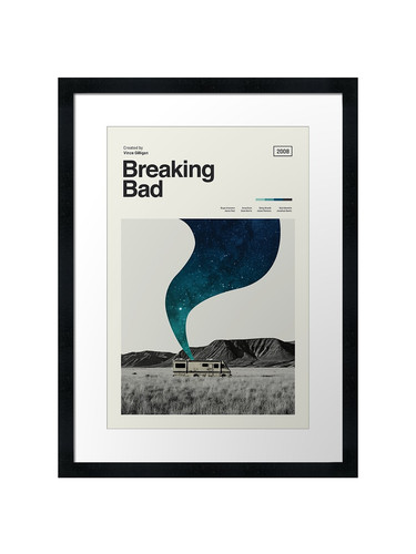 Breaking bad framed wall art - bad,