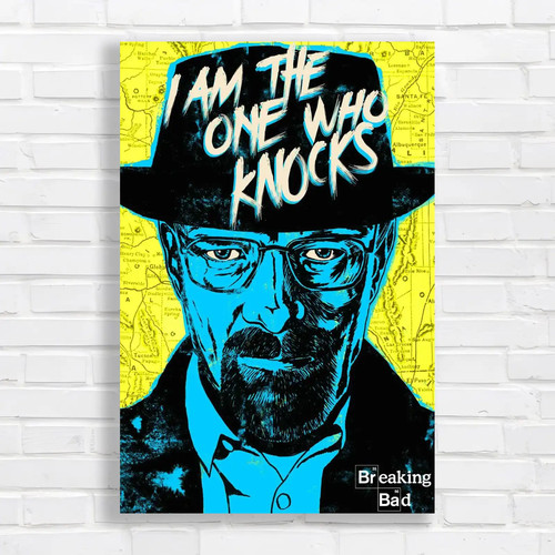 Breaking bad pop canvas print - pop,