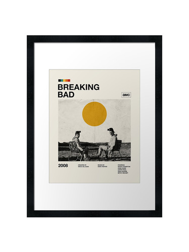 Breaking bad modern framed - breaking,