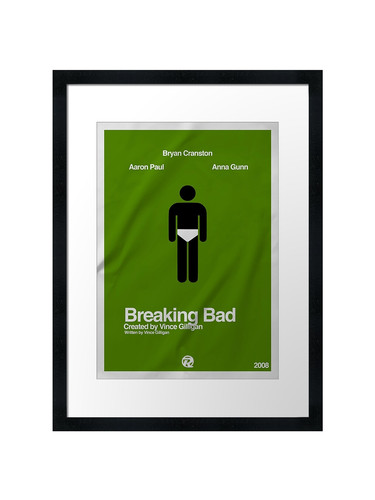 Breaking bad framed wall - framed,