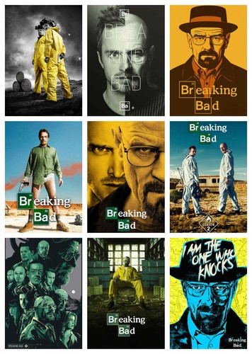 Breaking bad poster print - bad, tv