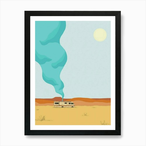 Breaking bad art print - breaking,