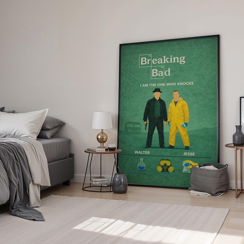 Breaking bad minimal movie - movie, art