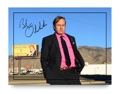 Bob odenkirk signed breaking - bob,