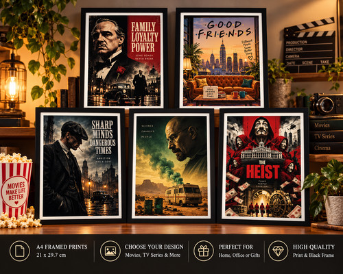 Framed movie tv series - a4,